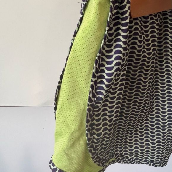 Nike Dri Fit Athletic Shorts Purple/Lime Green Shorts Size M - Picture 3 of 6